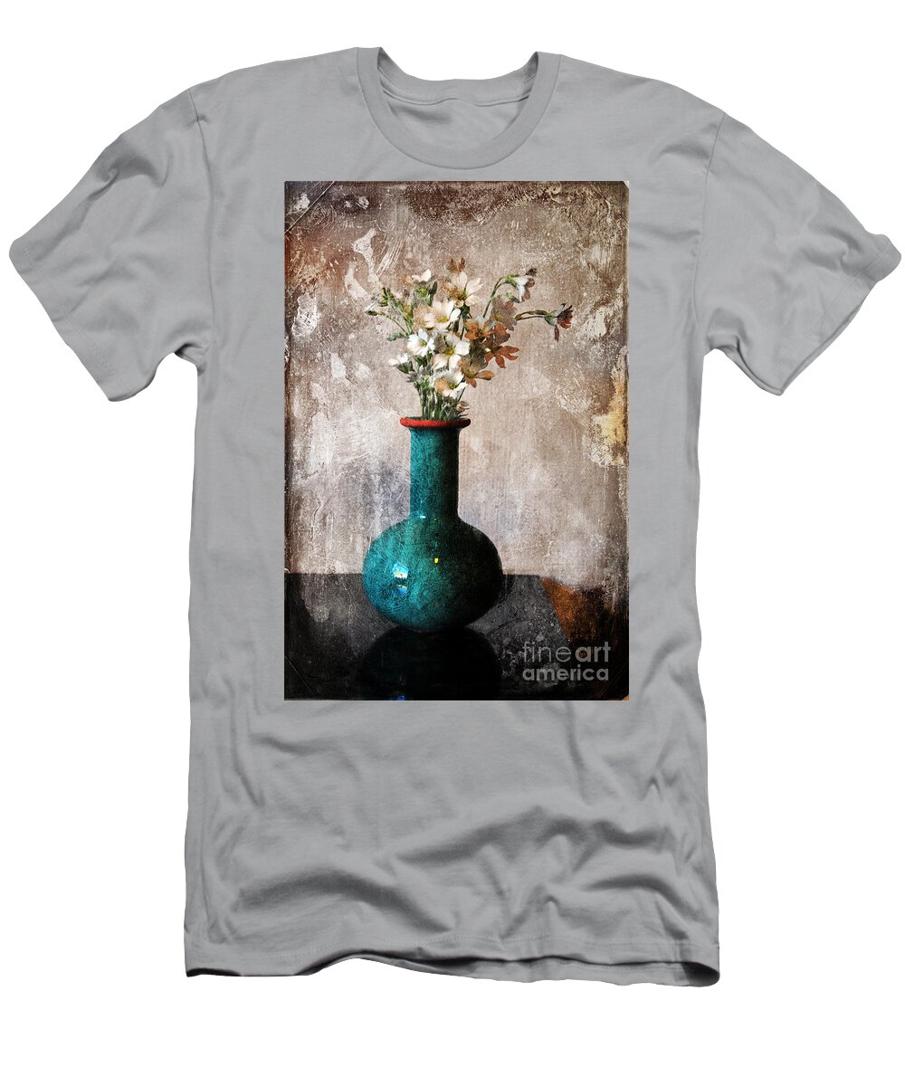 Vase T-Shirt featuring the photograph From the Garden by Randi Grace Nilsberg