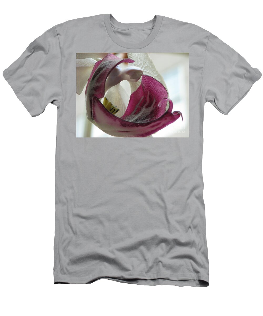 Orchid T-Shirt featuring the photograph Glass Beauty by Michael Krek