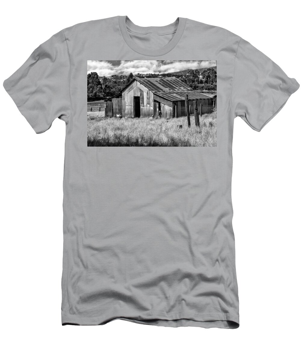 Landscape T-Shirt featuring the photograph Goats Heaven by Bruce Bottomley