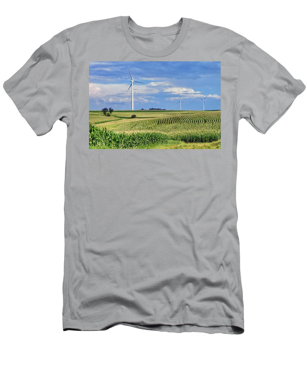 Agriculture T-Shirt featuring the photograph Harvests by Nikolyn McDonald