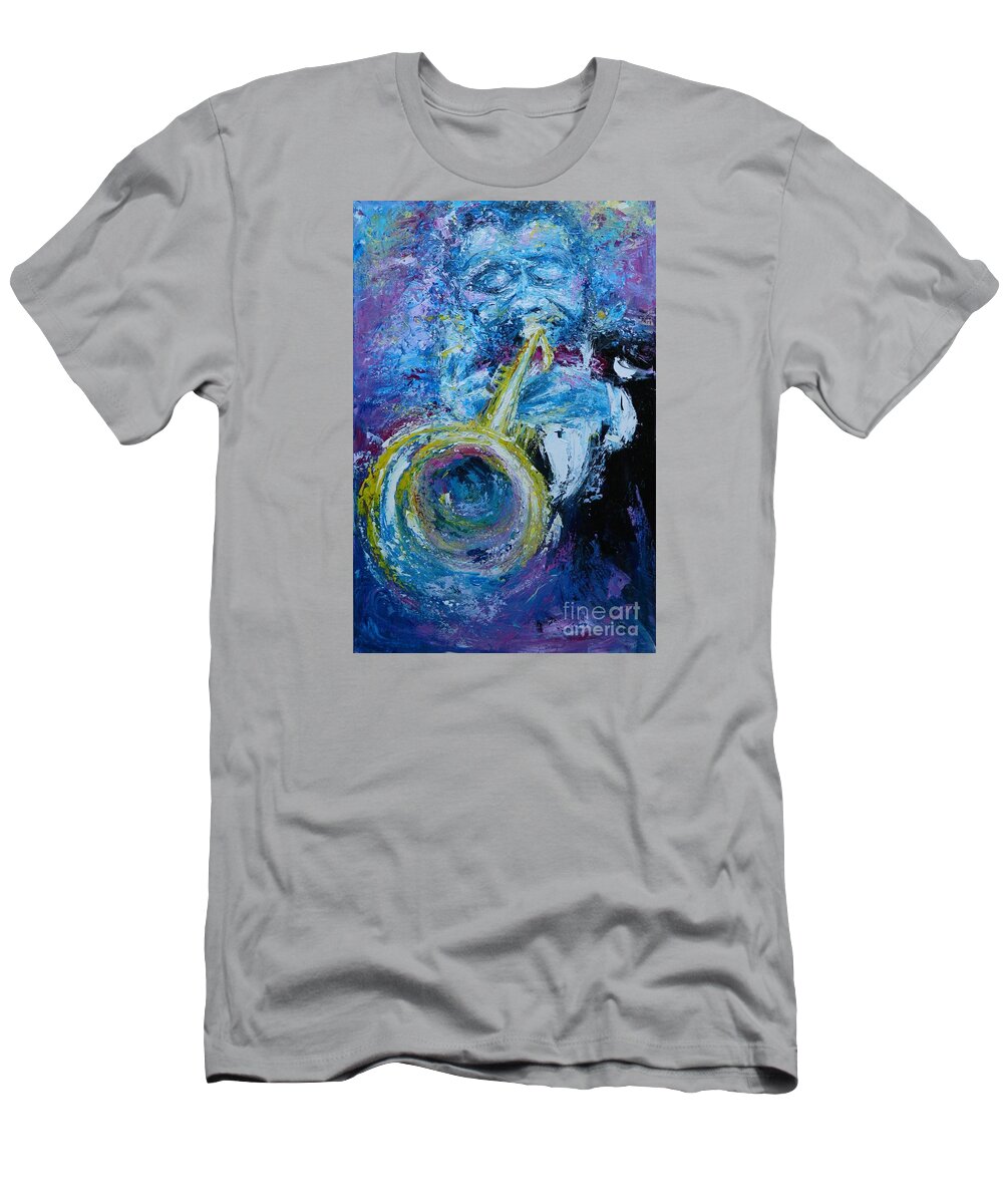 Jazz T-Shirt featuring the painting Hellooo Dolly by Dan Campbell