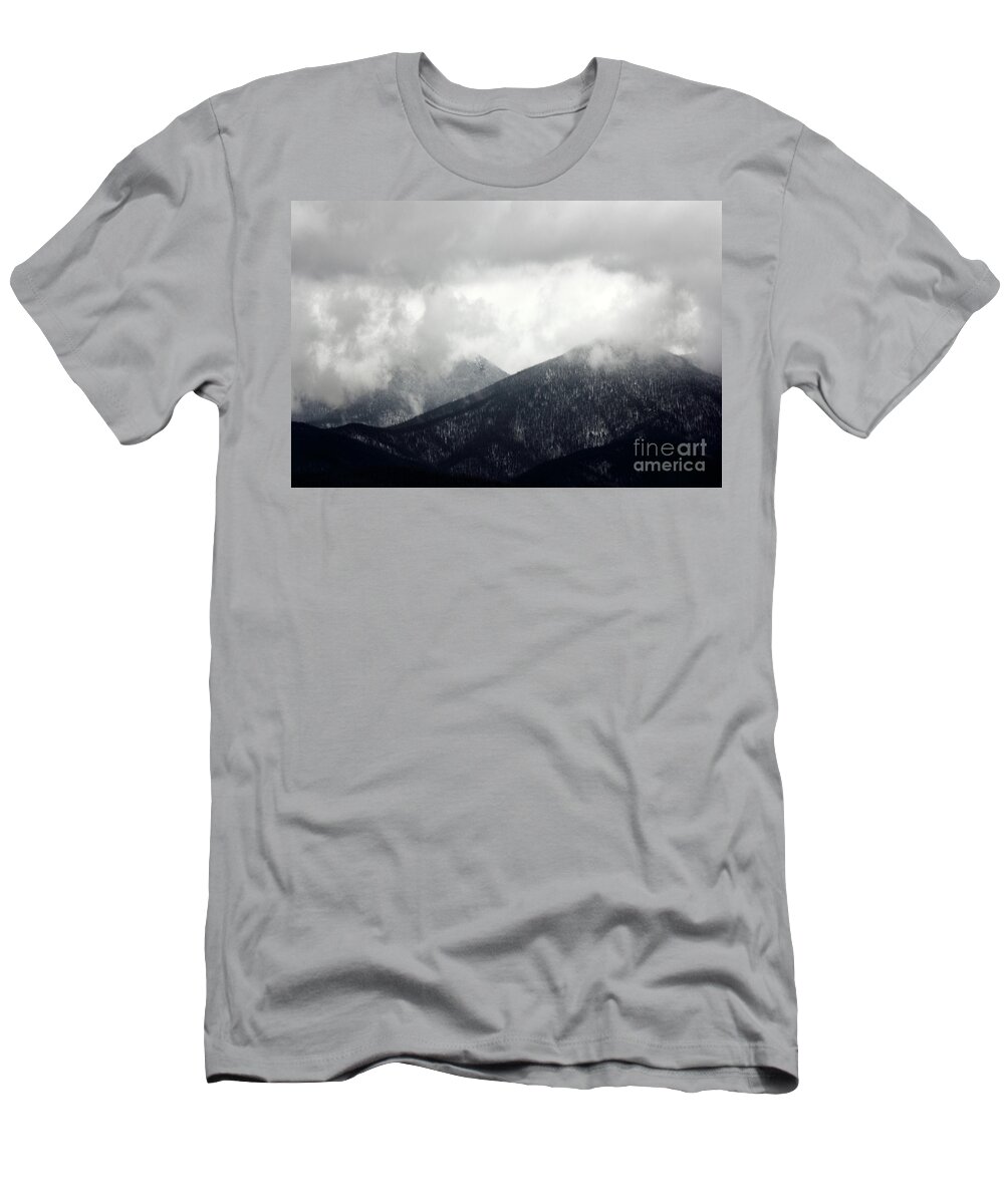 Mountains T-Shirt featuring the photograph Hidden Peak by Dana DiPasquale