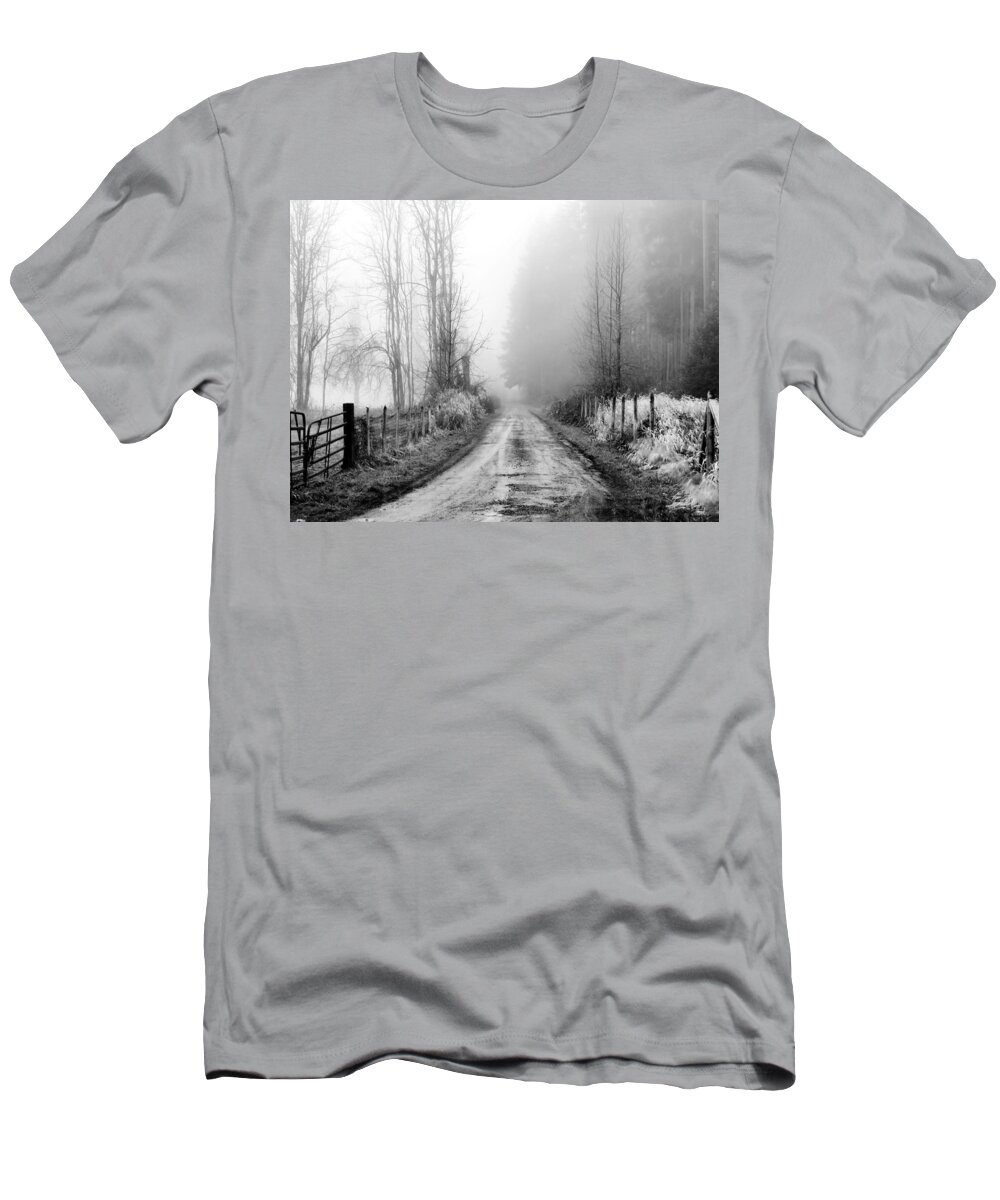 Landscape T-Shirt featuring the photograph Into The Unknown by Rory Siegel