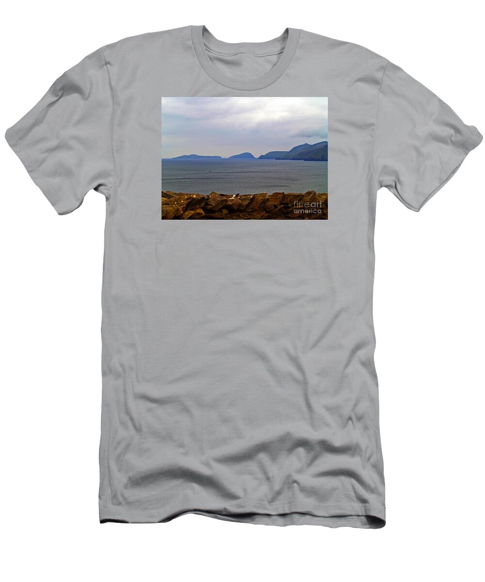 Fine Art Photography T-Shirt featuring the photograph Ireland- West Coast I by Patricia Griffin Brett