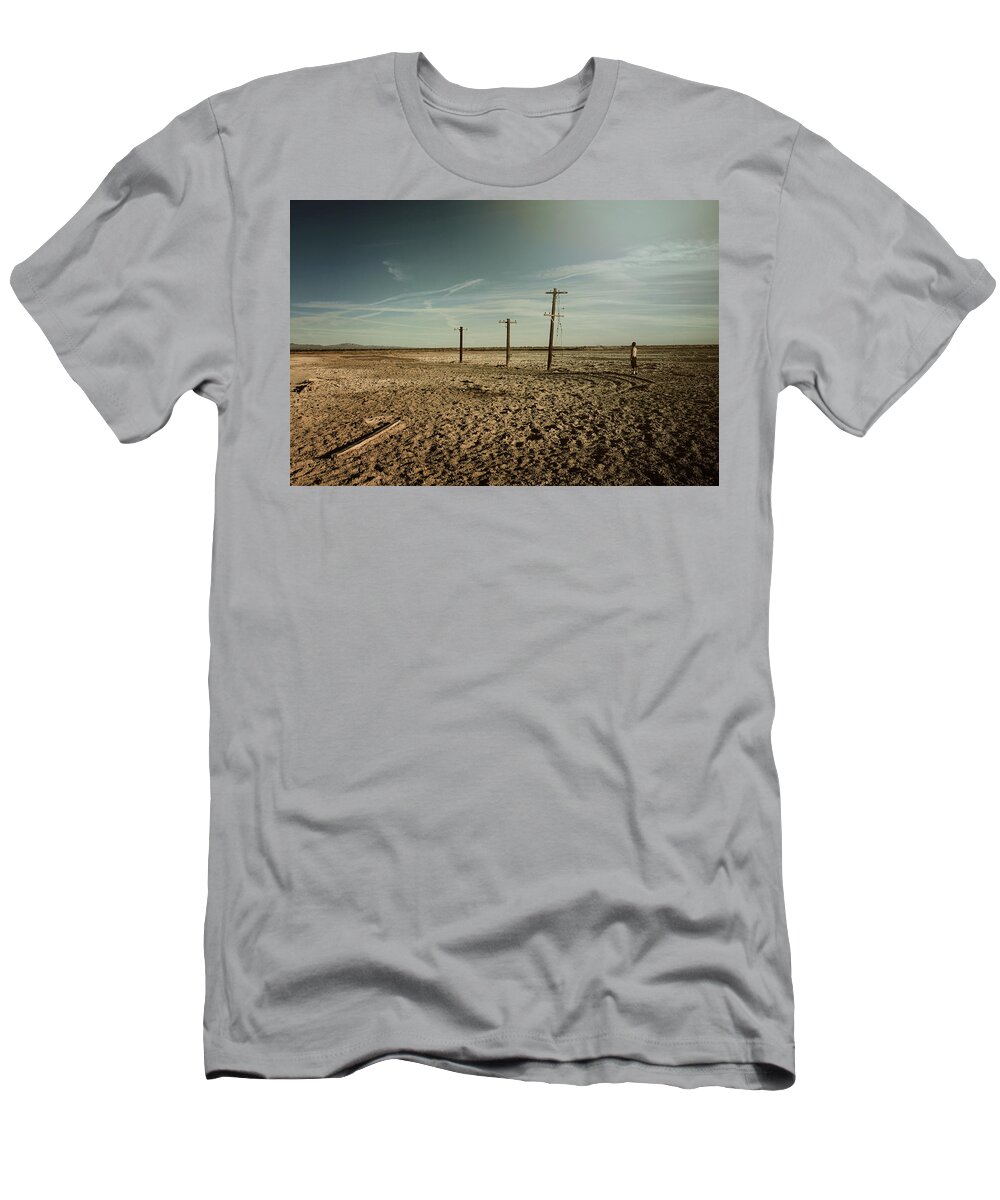 Niland T-Shirt featuring the photograph It Was a Strange Day by Laurie Search