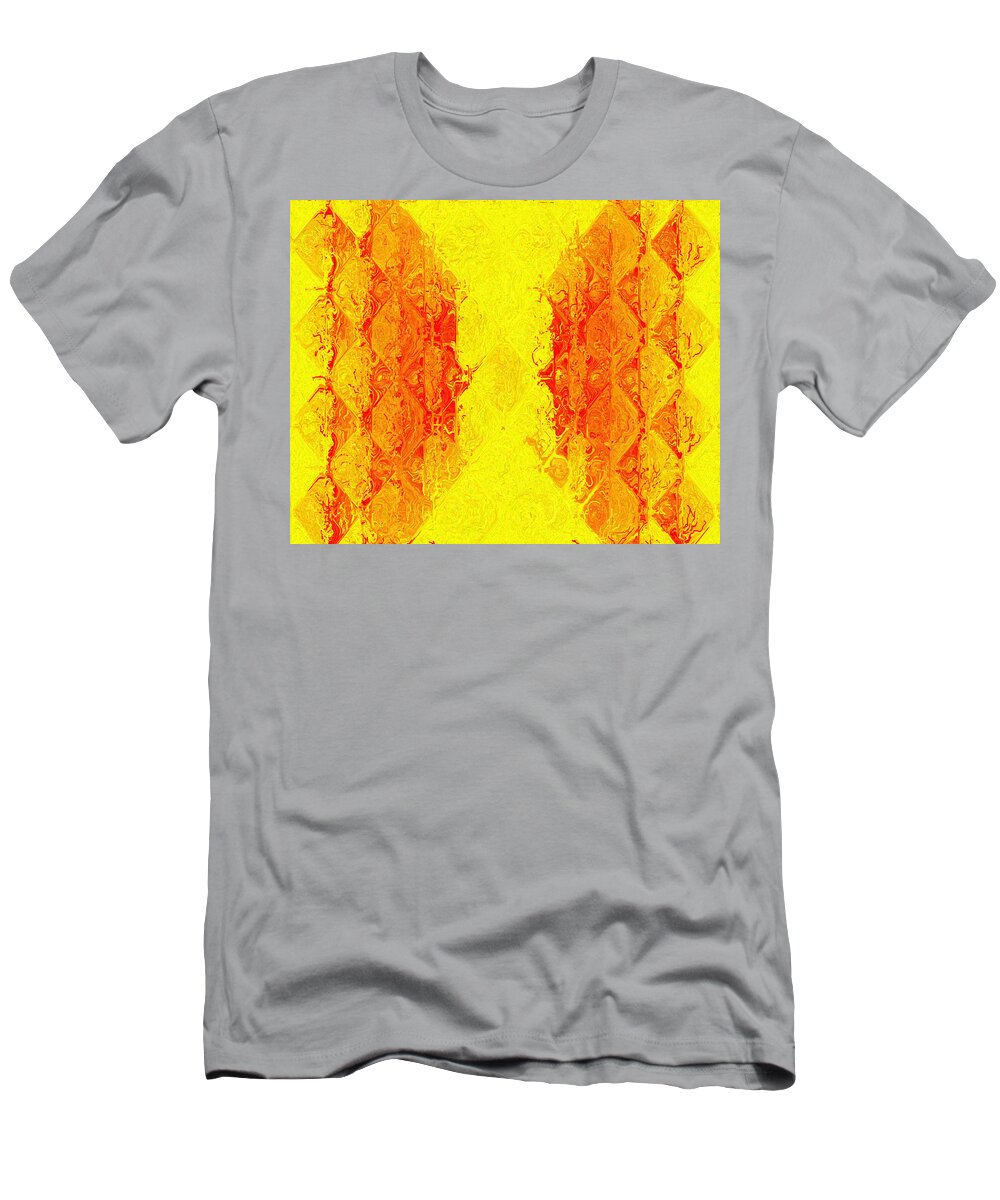 Abstract T-Shirt featuring the digital art Juice by Charmaine Zoe
