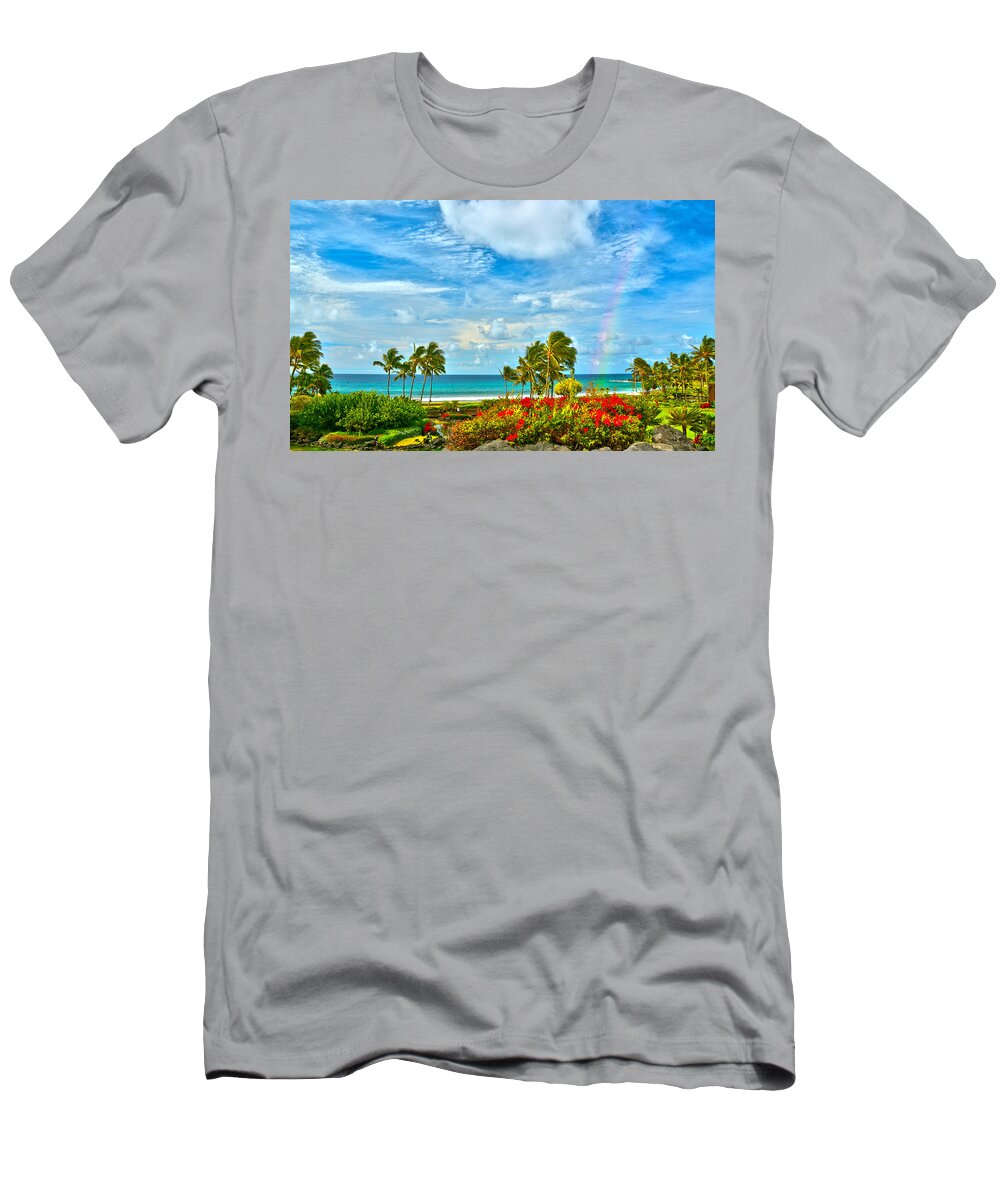 Hawaii T-Shirt featuring the photograph Kauai Bliss by Marie Hicks