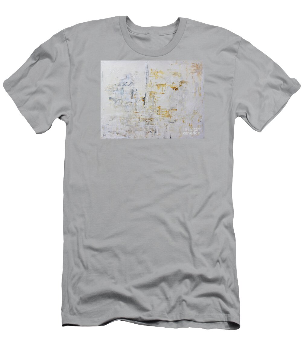 Wonderful Painting T-Shirt featuring the painting Knowledge by Preethi Mathialagan