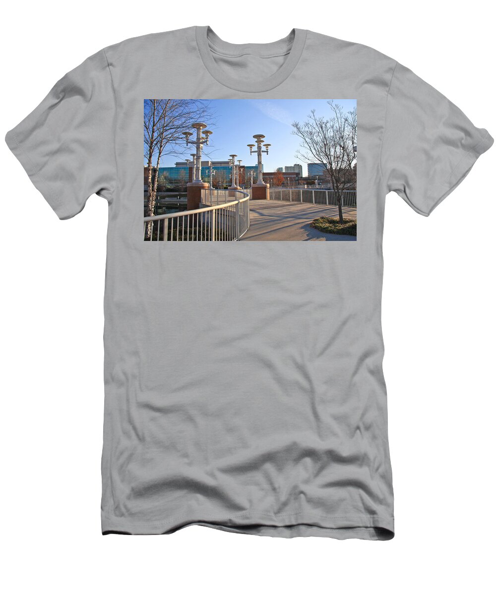 Knoxville T-Shirt featuring the photograph Knoxville World's Fair Park by Melinda Fawver