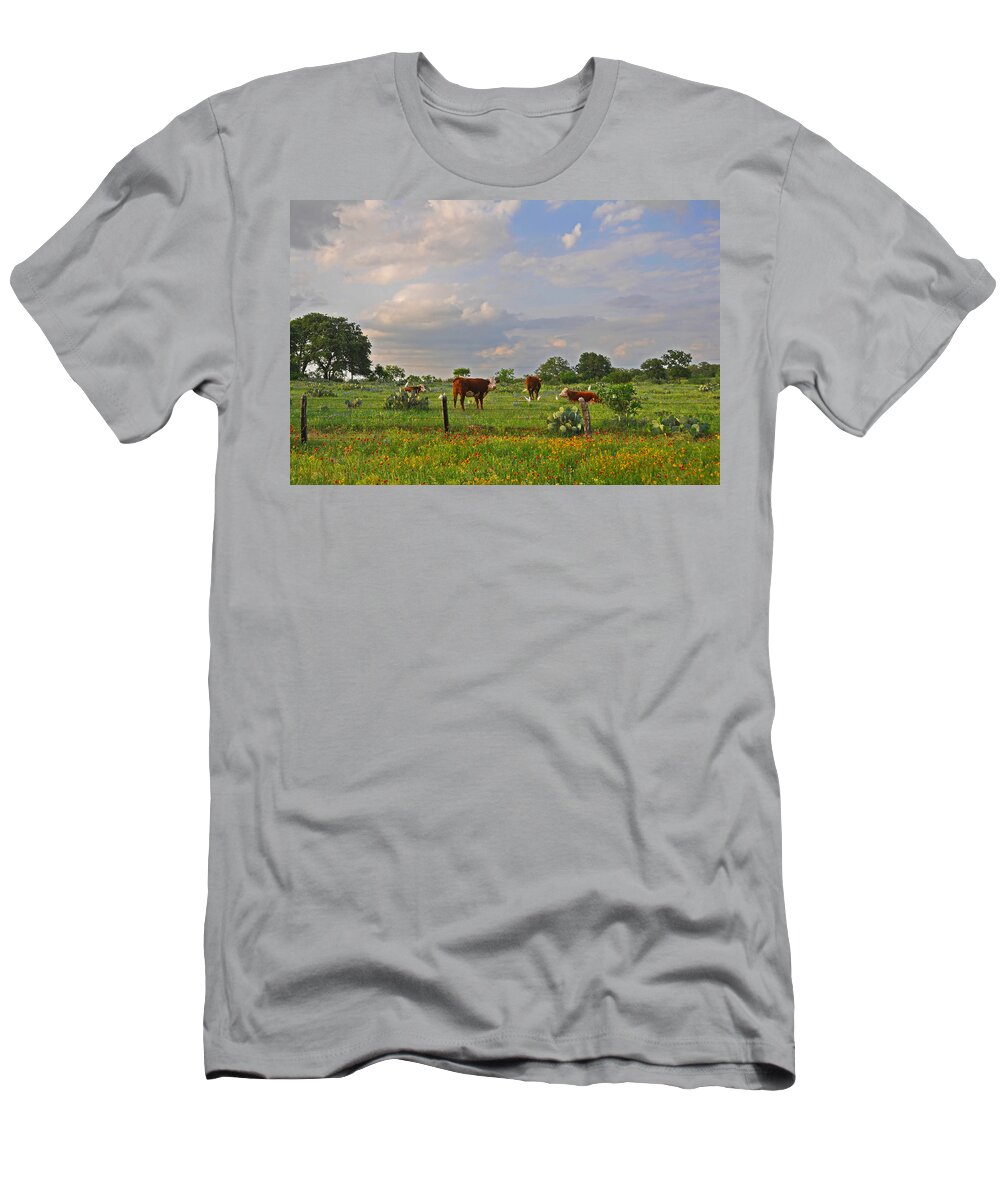 Texas T-Shirt featuring the photograph Land of Oz by Lynn Bauer