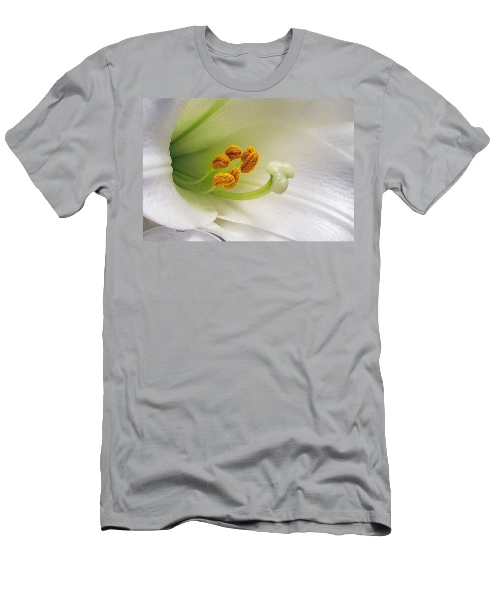 Plants T-Shirt featuring the photograph Lilly Upclose by Duane McCullough