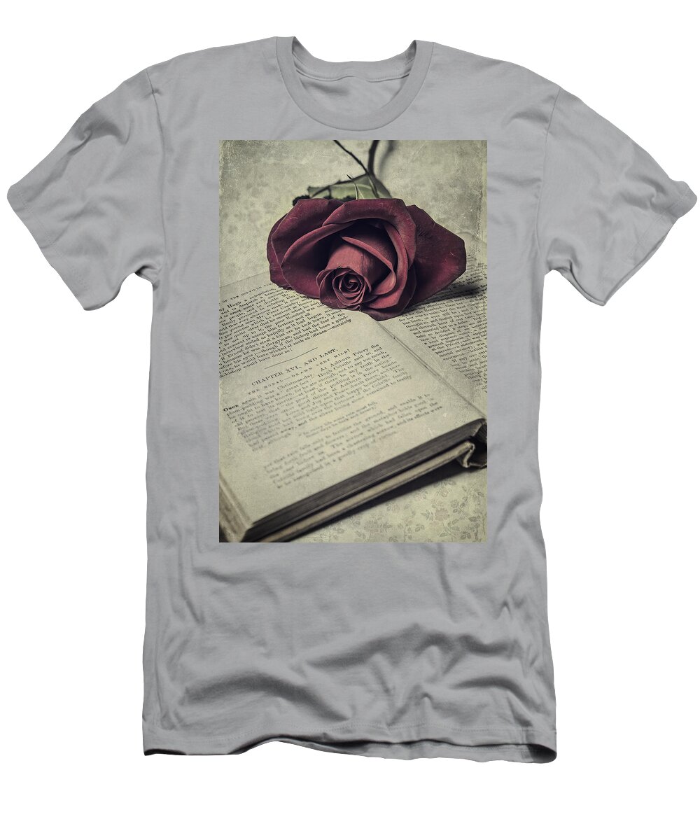 Book T-Shirt featuring the photograph Love Stories by Joana Kruse