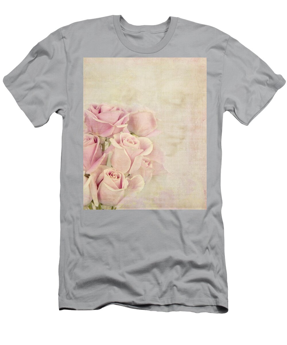 Rose T-Shirt featuring the photograph Love Waits by Theresa Tahara