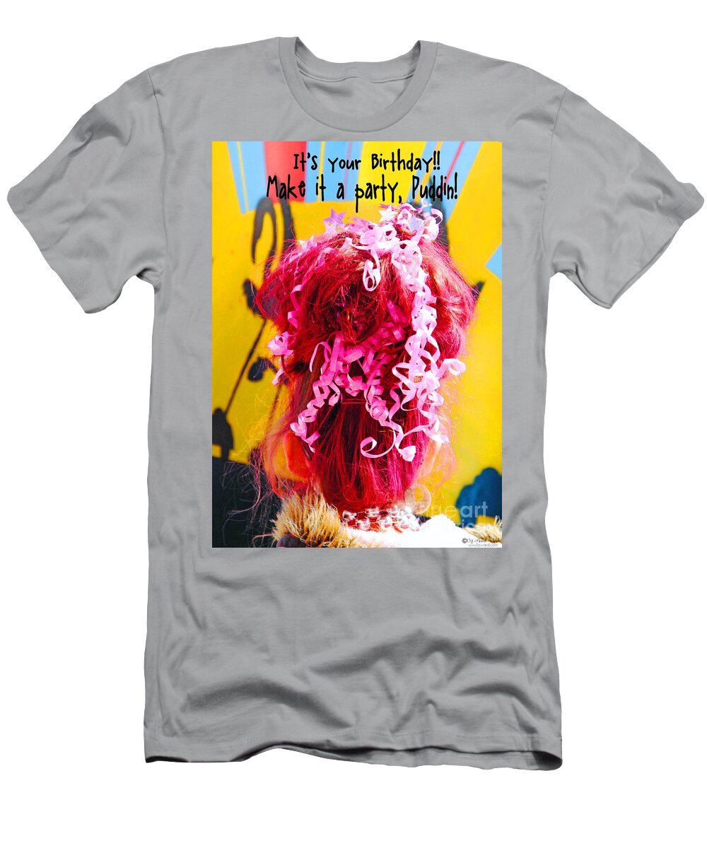 Party T-Shirt featuring the photograph Make it a Party by Lizi Beard-Ward