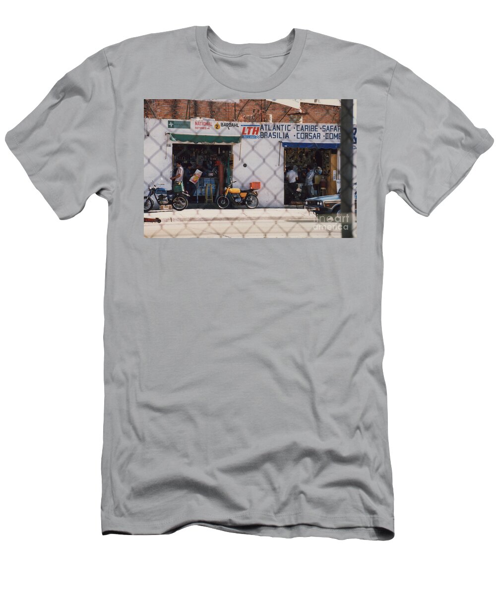 Mexico T-Shirt featuring the photograph Mexico Tiendas Shops by Tom Ray by First Star Art