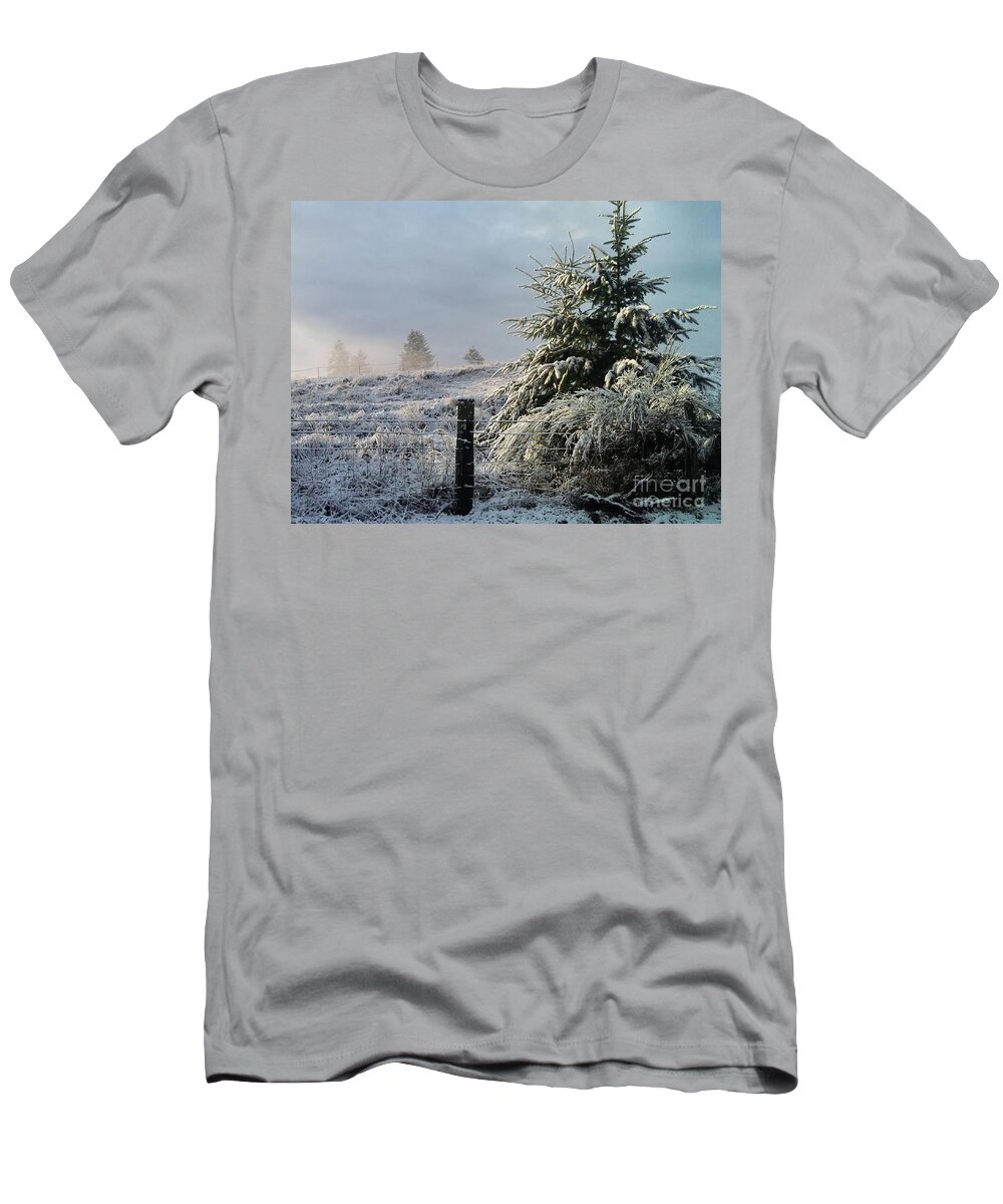 Landscape T-Shirt featuring the photograph Moment of Peace by Rory Siegel