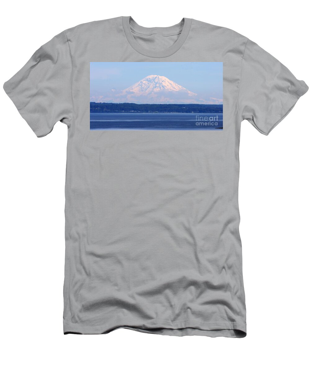 Mountain T-Shirt featuring the photograph Mount Rainier by Tap On Photo