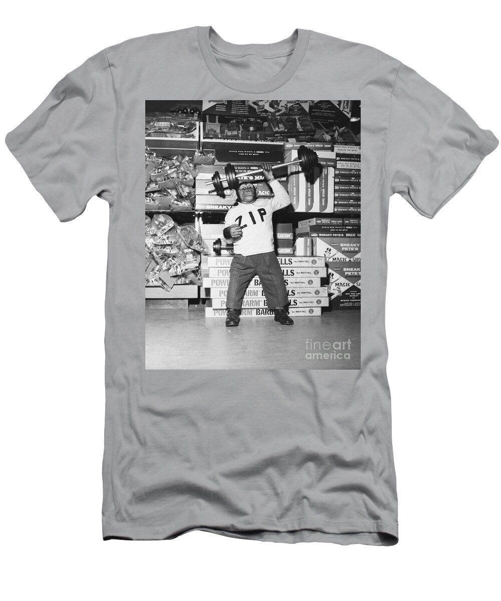 Nature T-Shirt featuring the photograph Muscle Man by Dick Hanley