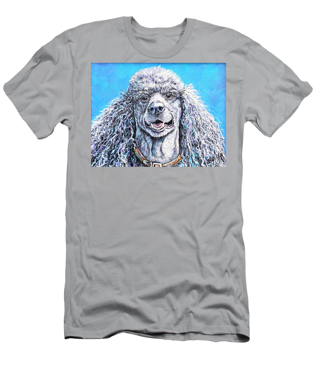 Dog T-Shirt featuring the painting My Standard Of Excellence by Gail Butler