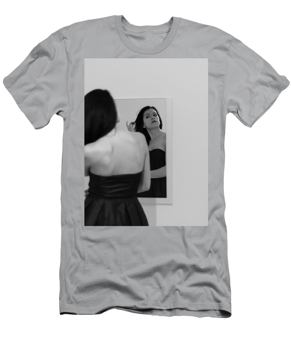 Portrait T-Shirt featuring the photograph Nancy by AM FineArtPrints