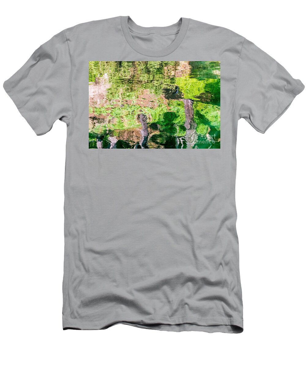 Kate Brown T-Shirt featuring the photograph Natures Art Canvas by Kate Brown
