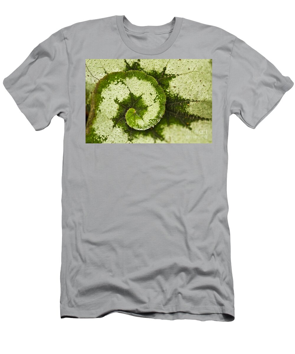 Flora T-Shirt featuring the photograph Natures Spiral by Heiko Koehrer-Wagner