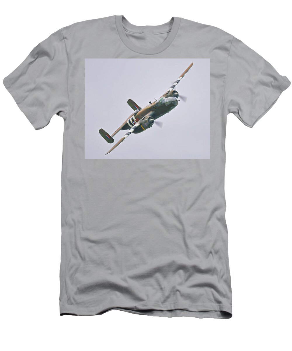 Normandy T-Shirt featuring the photograph Normandy Angel by Jeff Cook