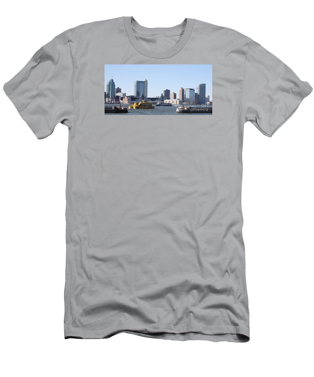 Ny Waterways T-Shirt featuring the photograph NY Waterways by John Telfer
