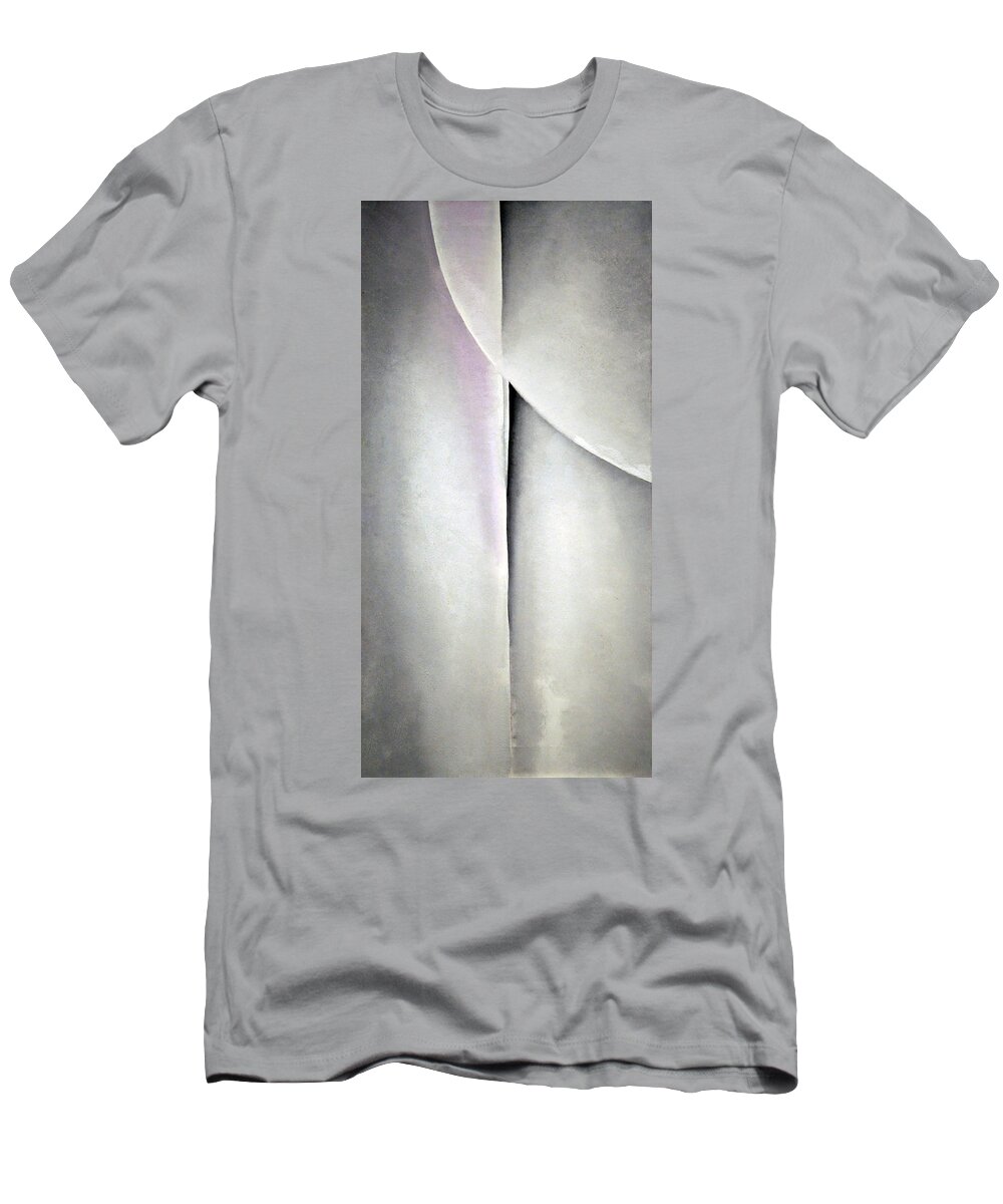 Line And Curve T-Shirt featuring the photograph O'Keeffe's Line And Curve by Cora Wandel