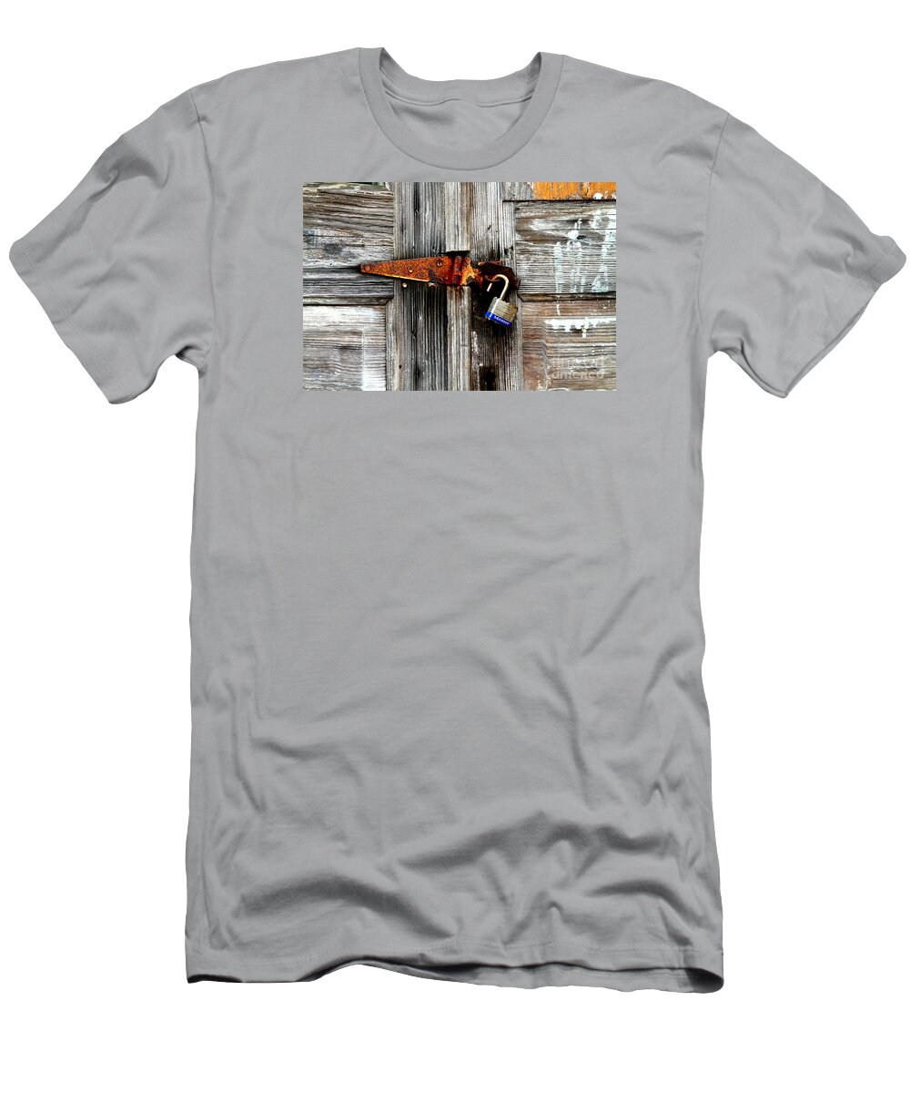 Barn T-Shirt featuring the photograph Old and New By Diana Sainz by Diana Raquel Sainz