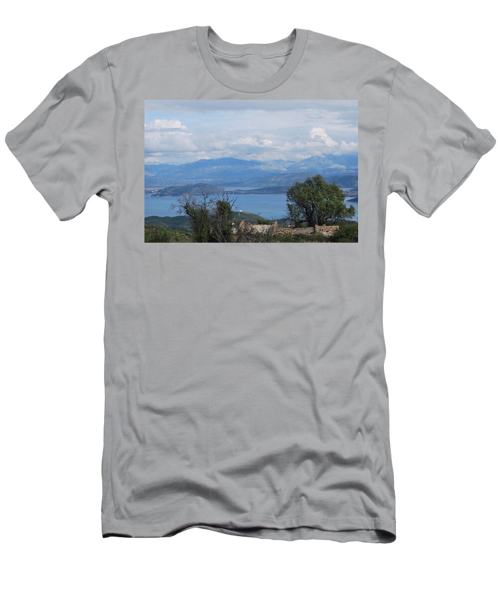 Old House T-Shirt featuring the photograph Old House 5 by George Katechis