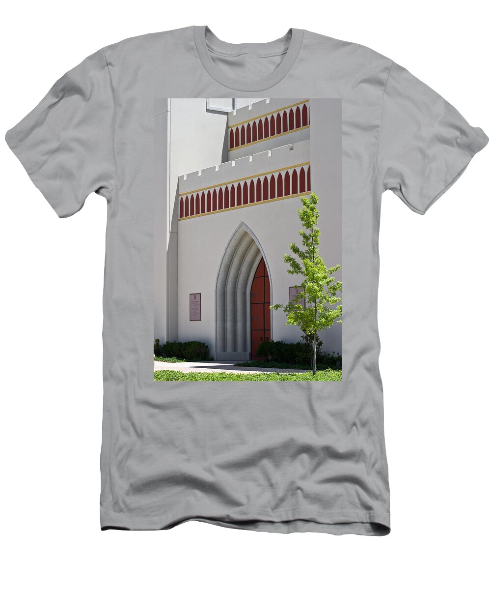 Arches T-Shirt featuring the photograph Our Lady of the Atonement Church by Ed Gleichman