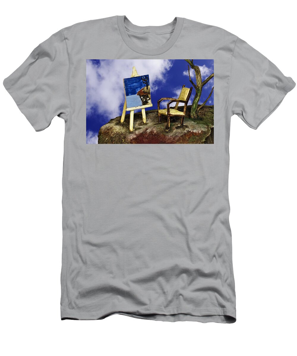 Art T-Shirt featuring the photograph Painting by Paulo Goncalves