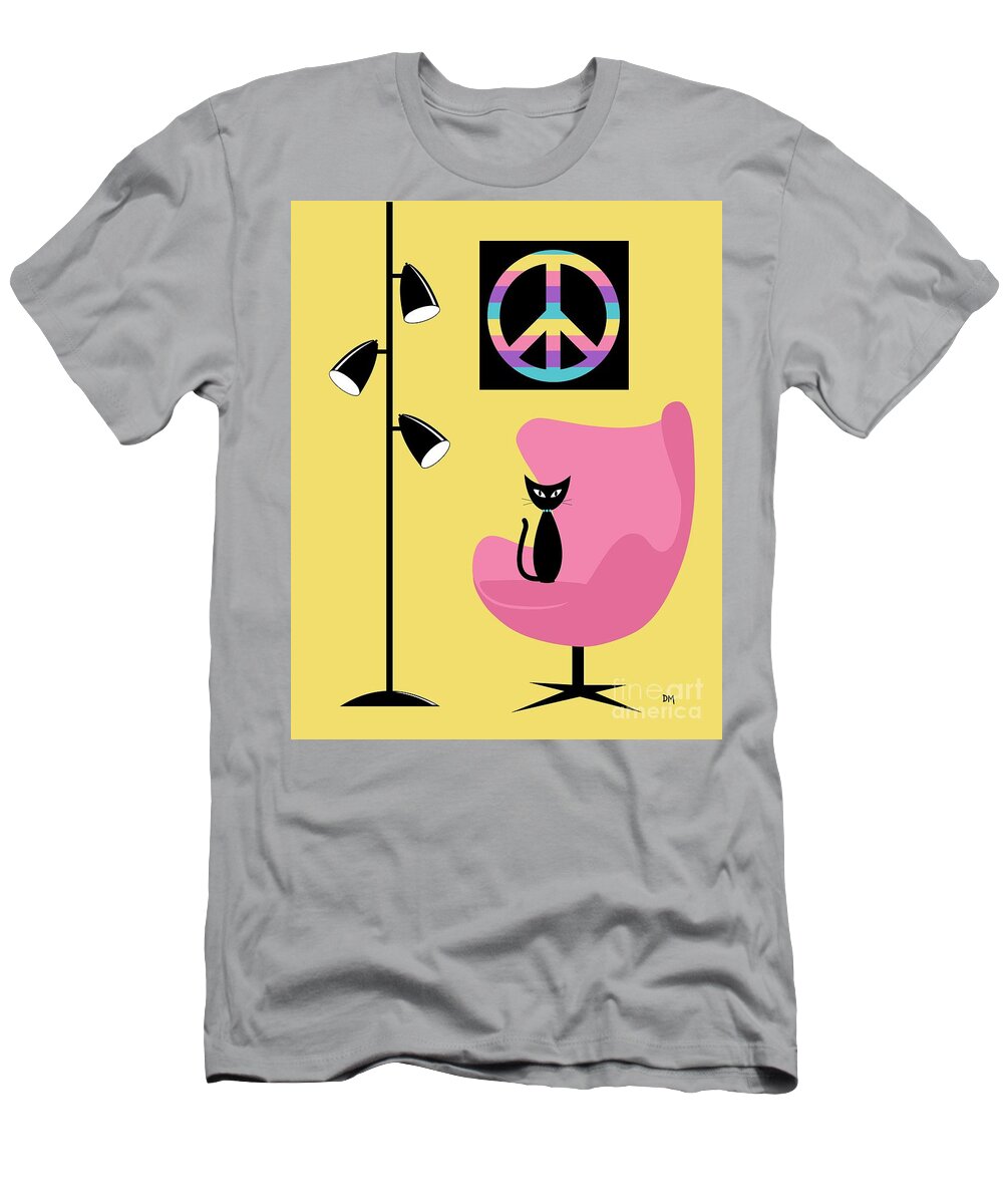 Peace T-Shirt featuring the digital art Peace Symbol by Donna Mibus