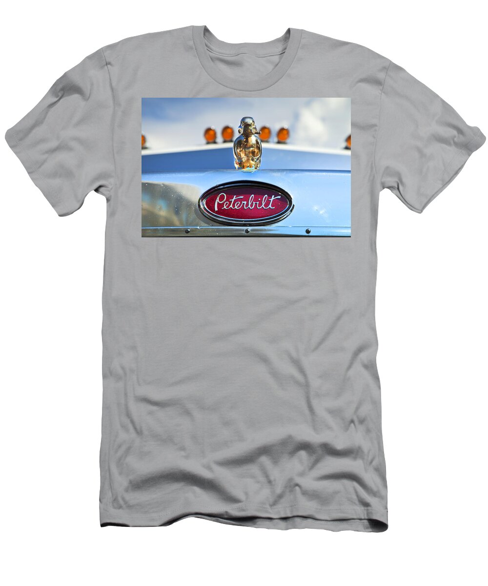 Trucks T-Shirt featuring the photograph Peterbilt 2 by Theresa Tahara