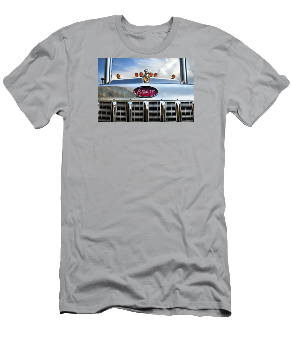 Truck T-Shirt featuring the photograph Peterbilt by Theresa Tahara