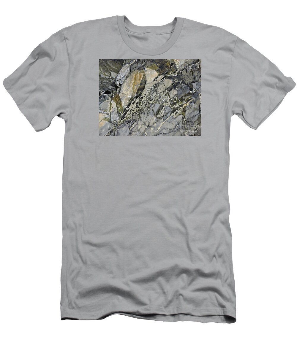 Marcia Lee Jones T-Shirt featuring the photograph Rock Of Ages by Marcia Lee Jones