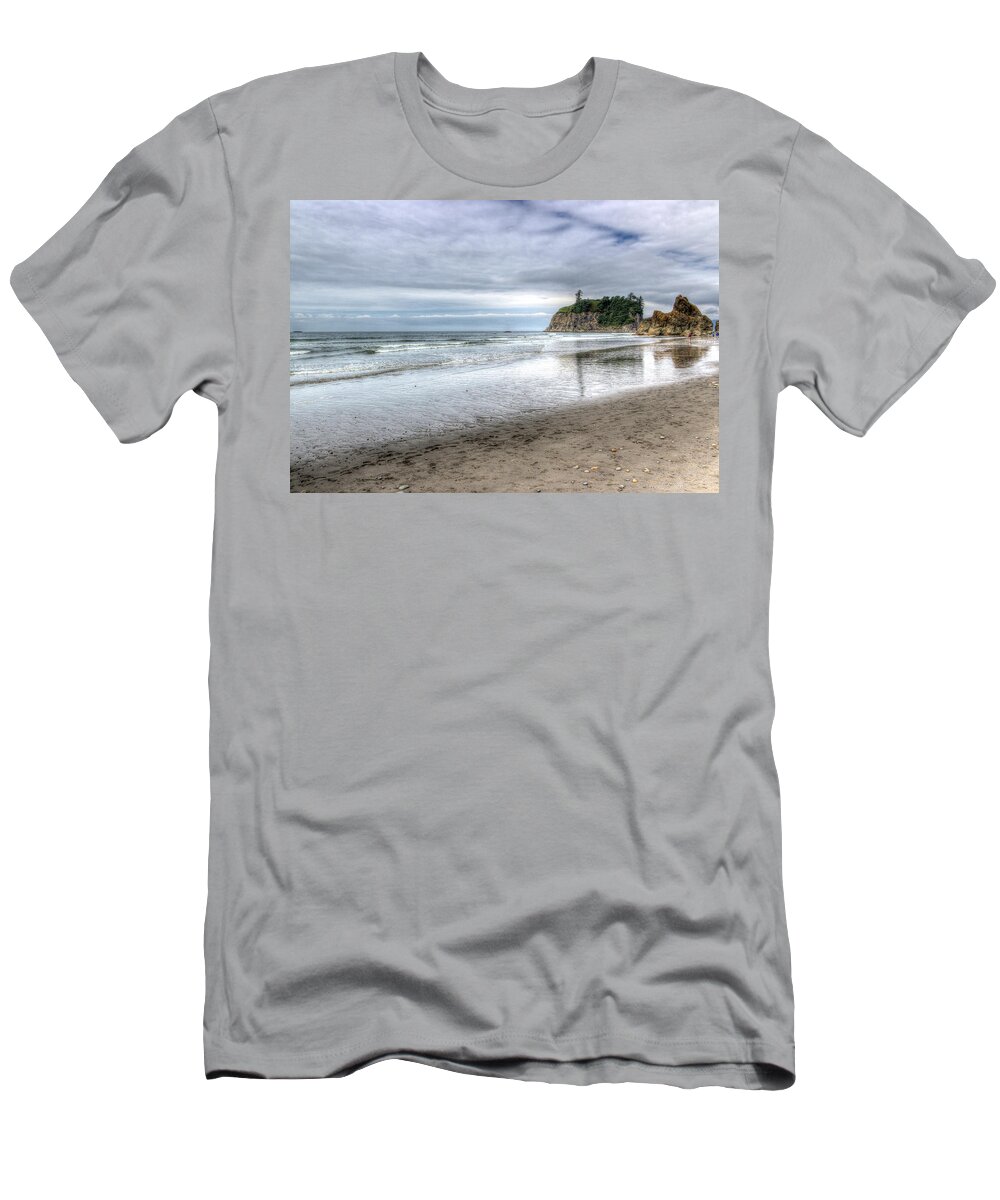 Olympic T-Shirt featuring the photograph Ruby Beach Summer by Heidi Smith