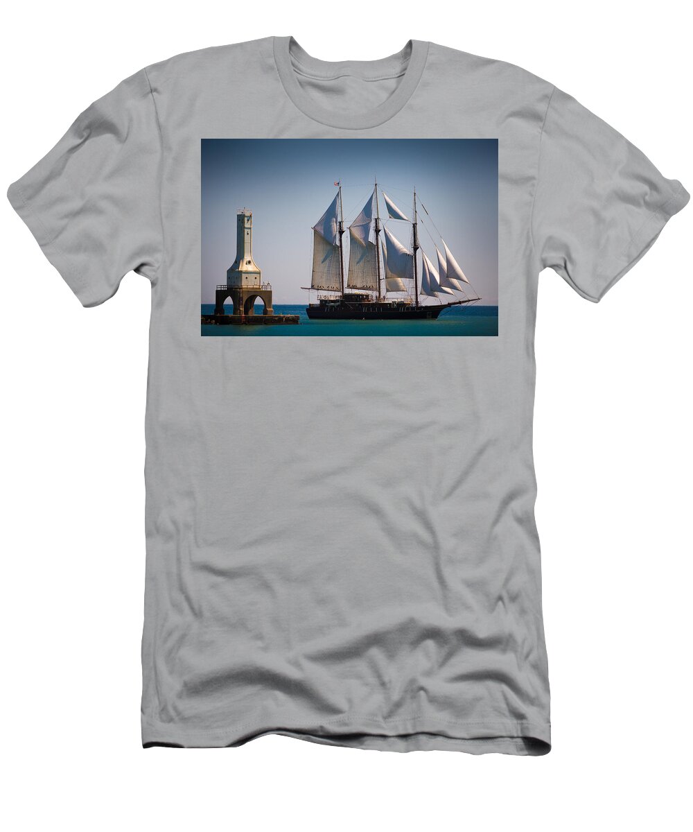 Peacemaker T-Shirt featuring the photograph s/v Peacemaker by James Meyer