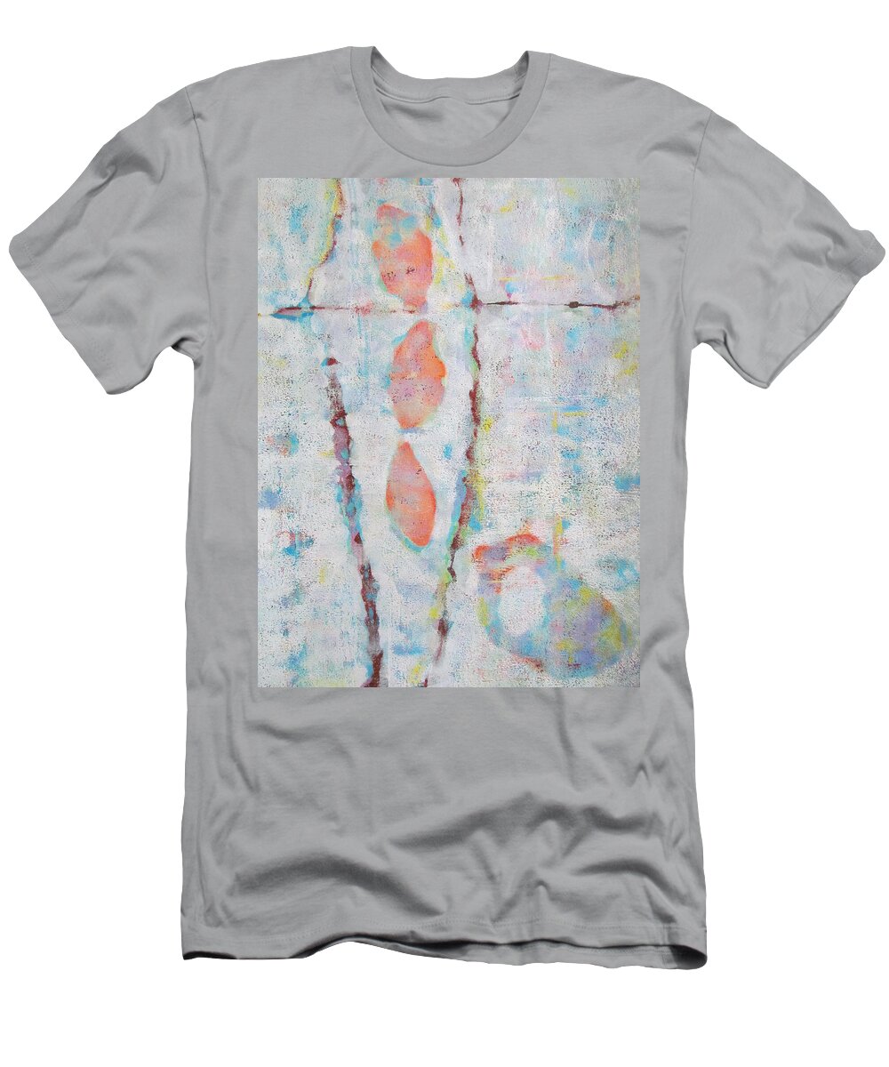 Acrylic Painting T-Shirt featuring the painting Safe Passage by Maria Huntley
