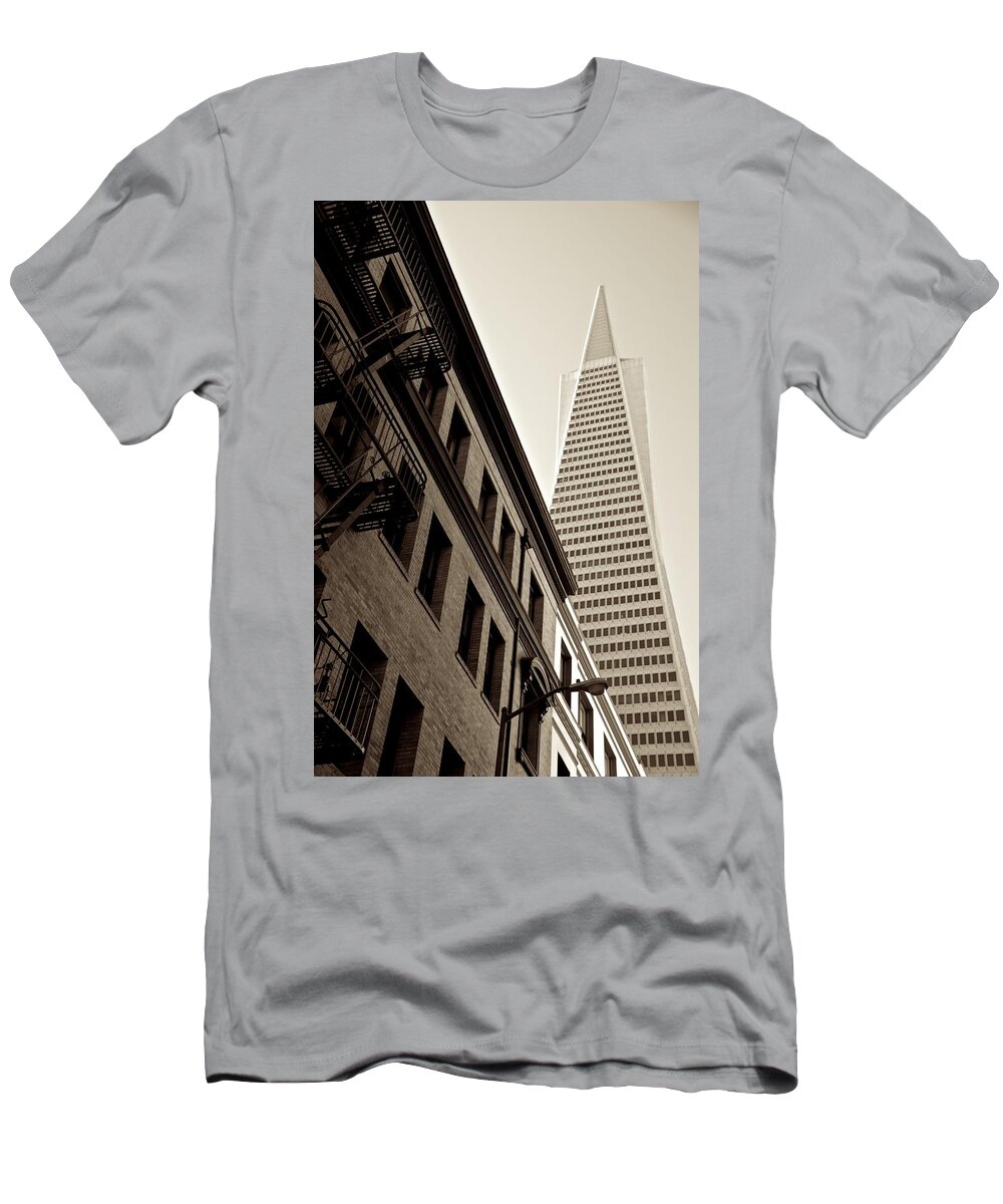 San Francisco T-Shirt featuring the photograph San Francisco Angles by Eric Tressler