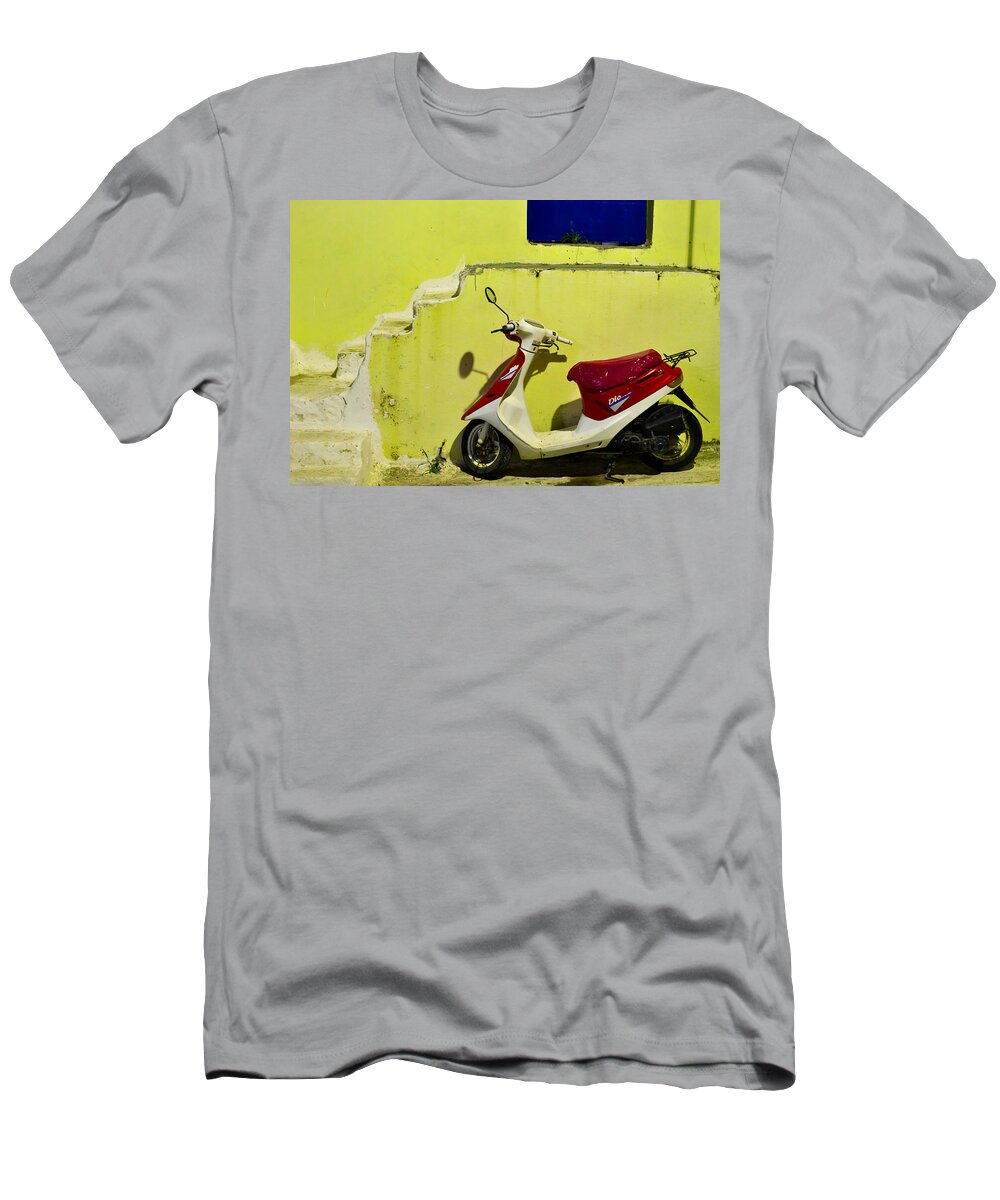 Scooter T-Shirt featuring the photograph Scooter by Ivan Slosar