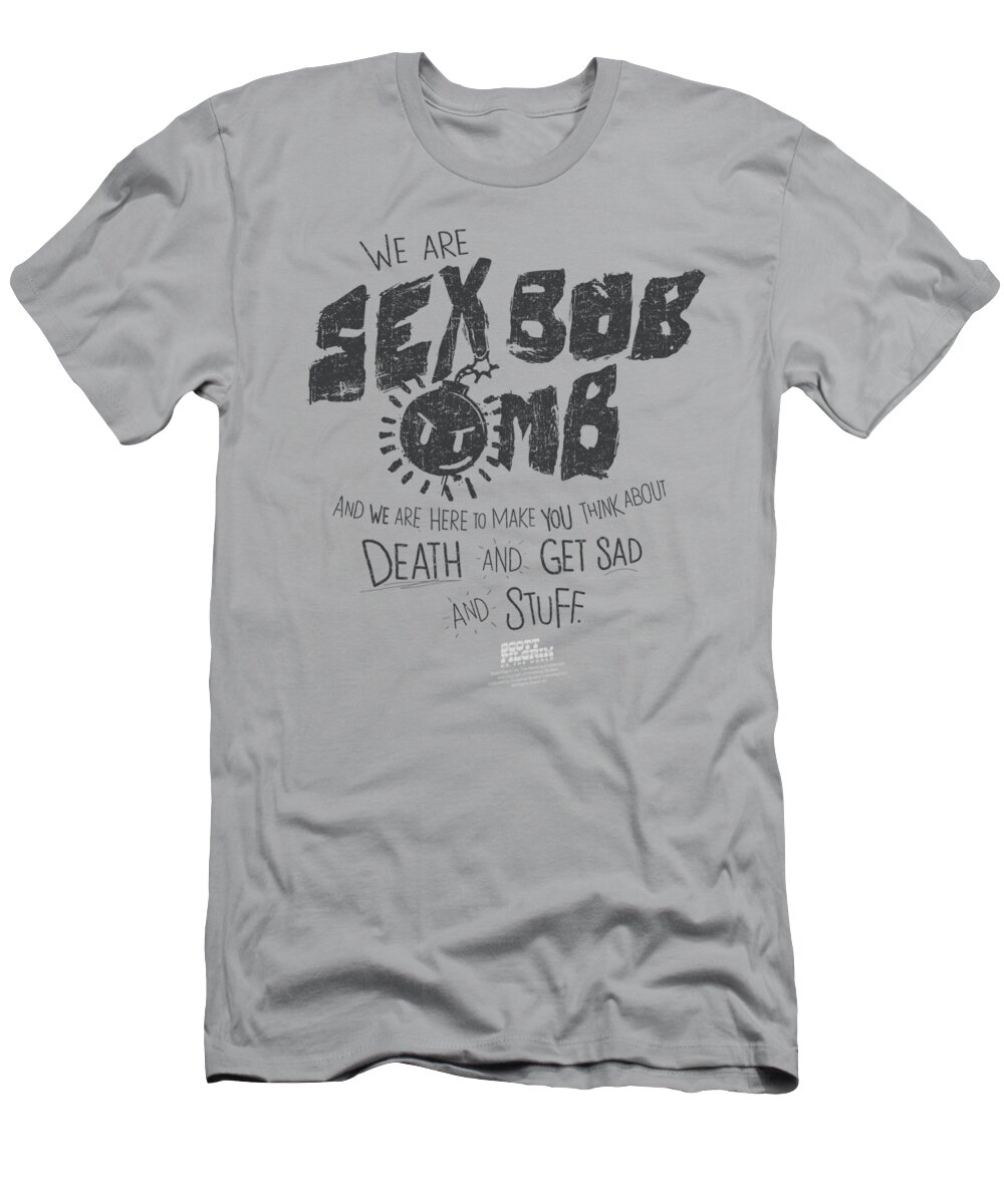 Scott Pilgrim T-Shirt featuring the digital art Scott Pilgrim - And Stuff by Brand A