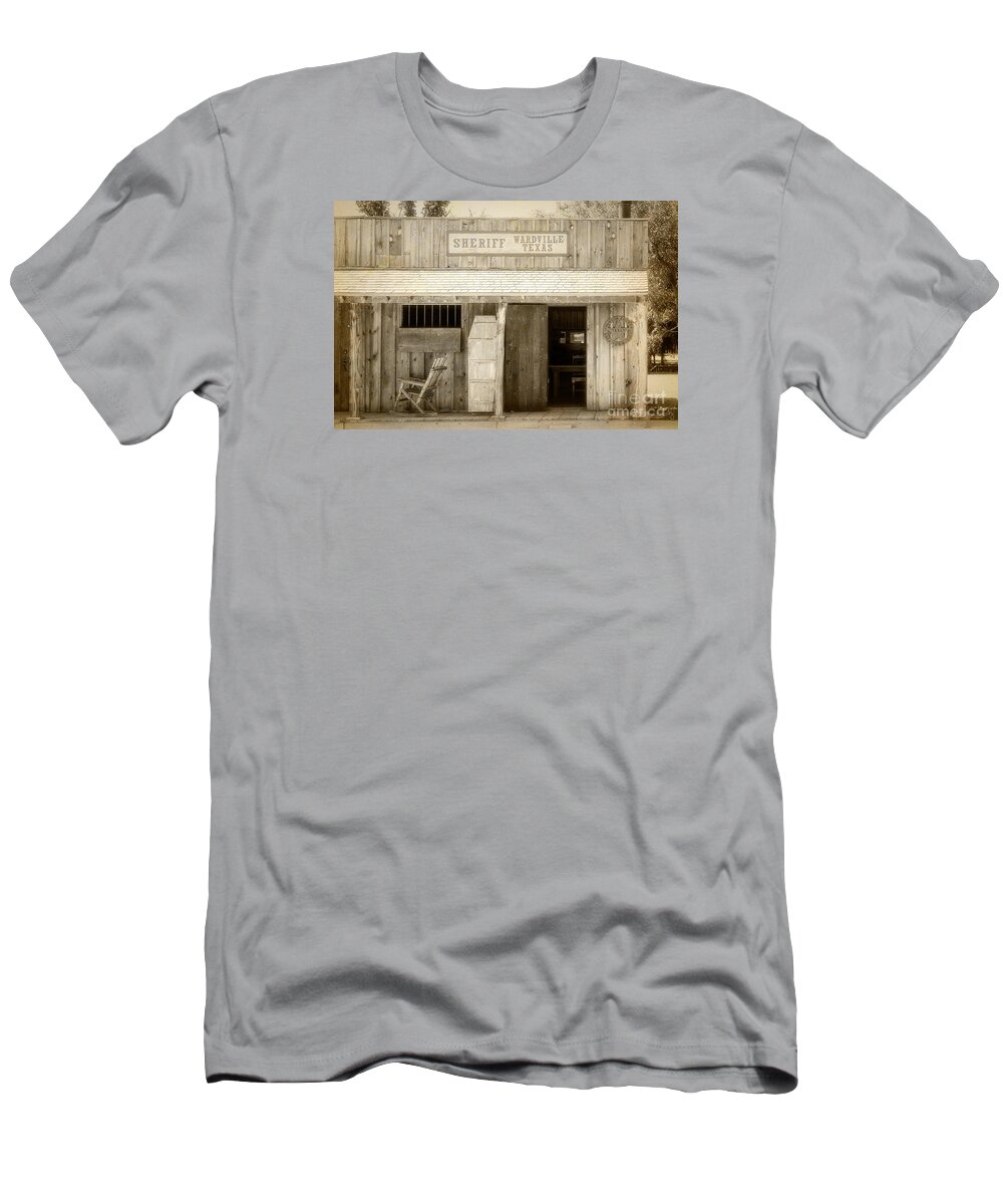Sheriff Office T-Shirt featuring the photograph Sheriff Office by Imagery by Charly