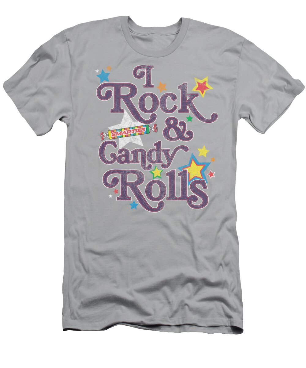 Smarties T-Shirt featuring the digital art Smarties - I Rock by Brand A