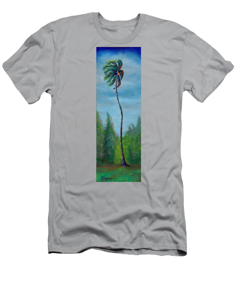  T-Shirt featuring the painting Solitude by Kerri Meehan