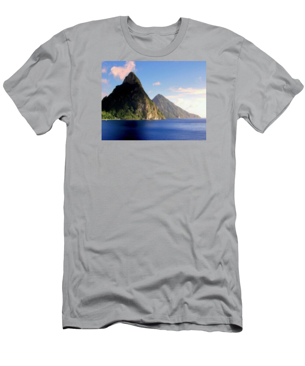 Piton Mountains T-Shirt featuring the photograph Splendor by Karen Wiles