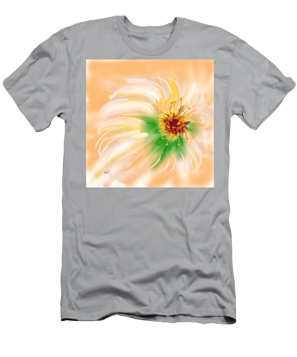 Ipad T-Shirt featuring the painting Spring Flower by Angela Stanton
