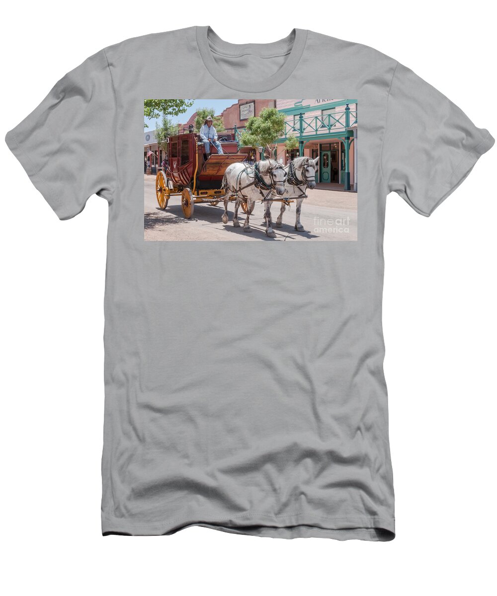 Al Andersen T-Shirt featuring the photograph Stagecoach Ride 3 by Al Andersen