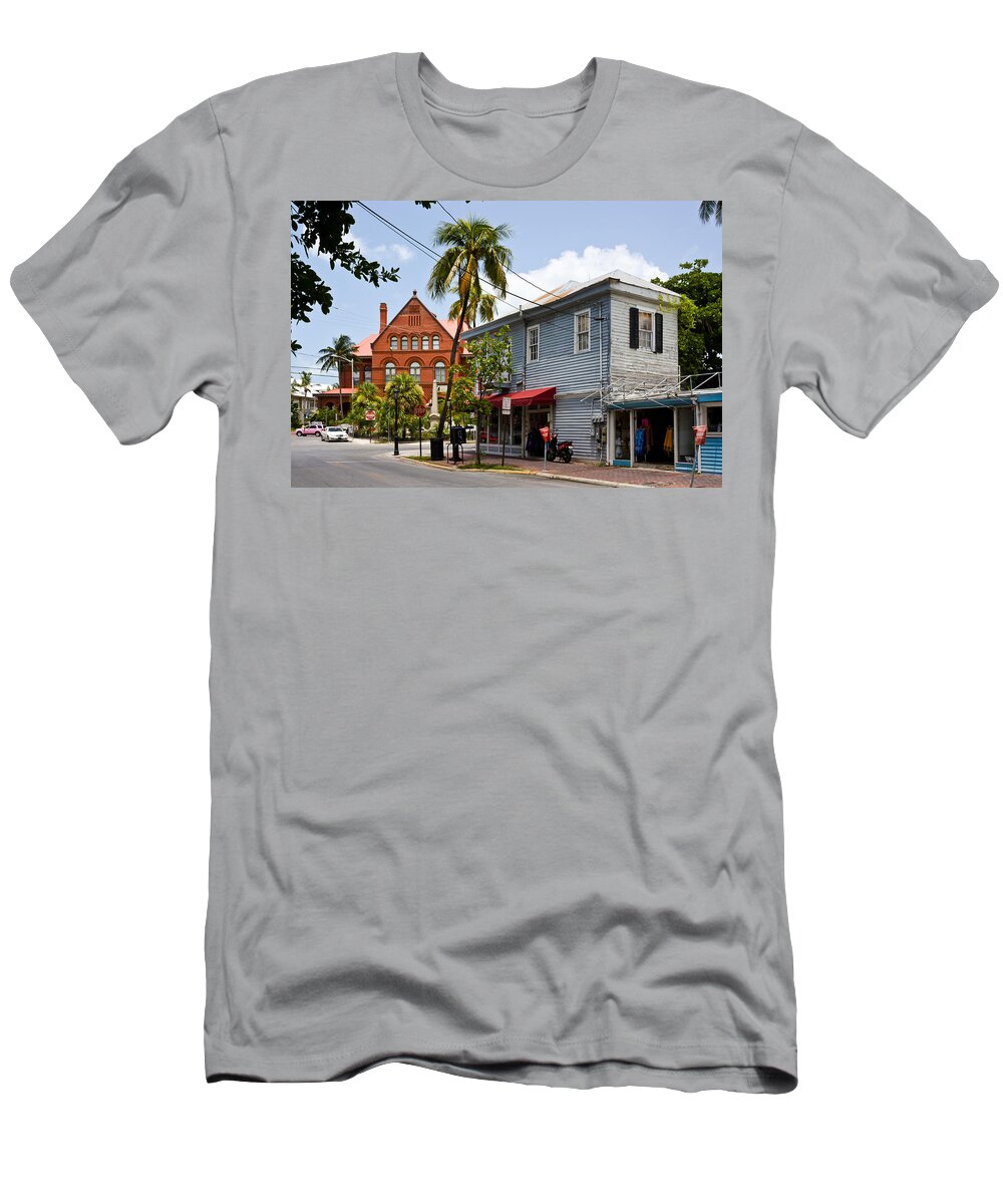 1891 T-Shirt featuring the photograph Sunset and Whitehead by Ed Gleichman